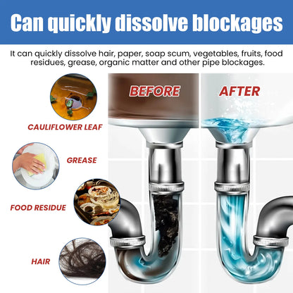 Multi-Purpose Drain Cleaner for Kitchen, Bathroom, Pipes